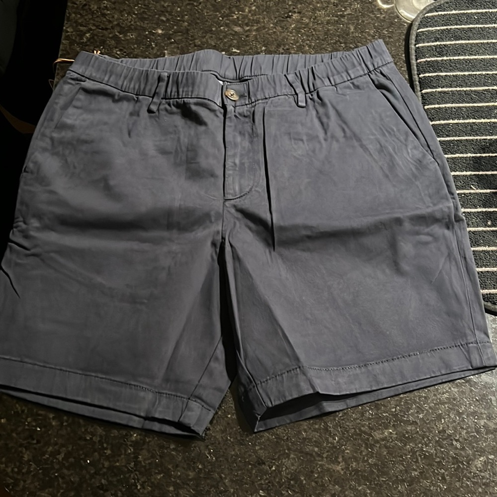 Bearbottom Chino Shorts Navy 7”